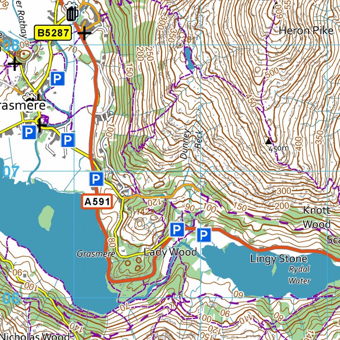 Lake District SplashMap - SplashMaps