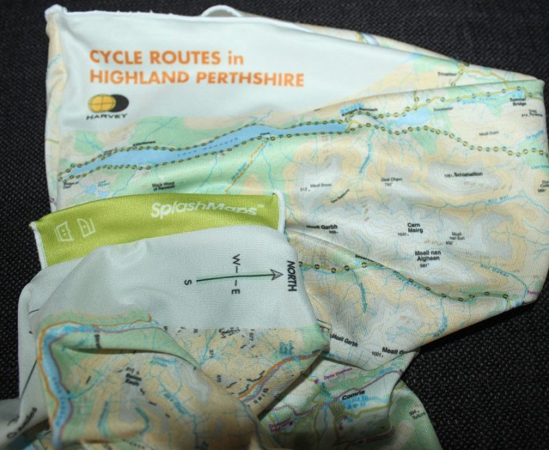 Perthshire Cycle Neck Warmer Splashmaps - 