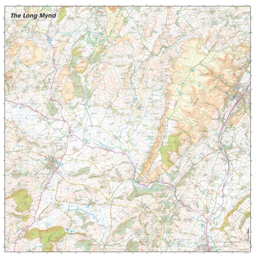 The Long Mynd OS 25k