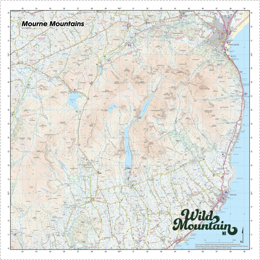 Mourne Mountains Map V6 PREVIEW Scaled 