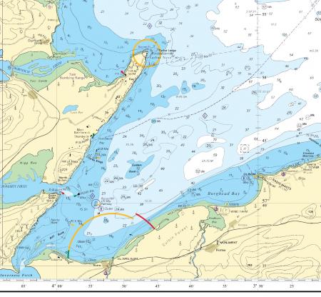 Moray Firth Sea Chart